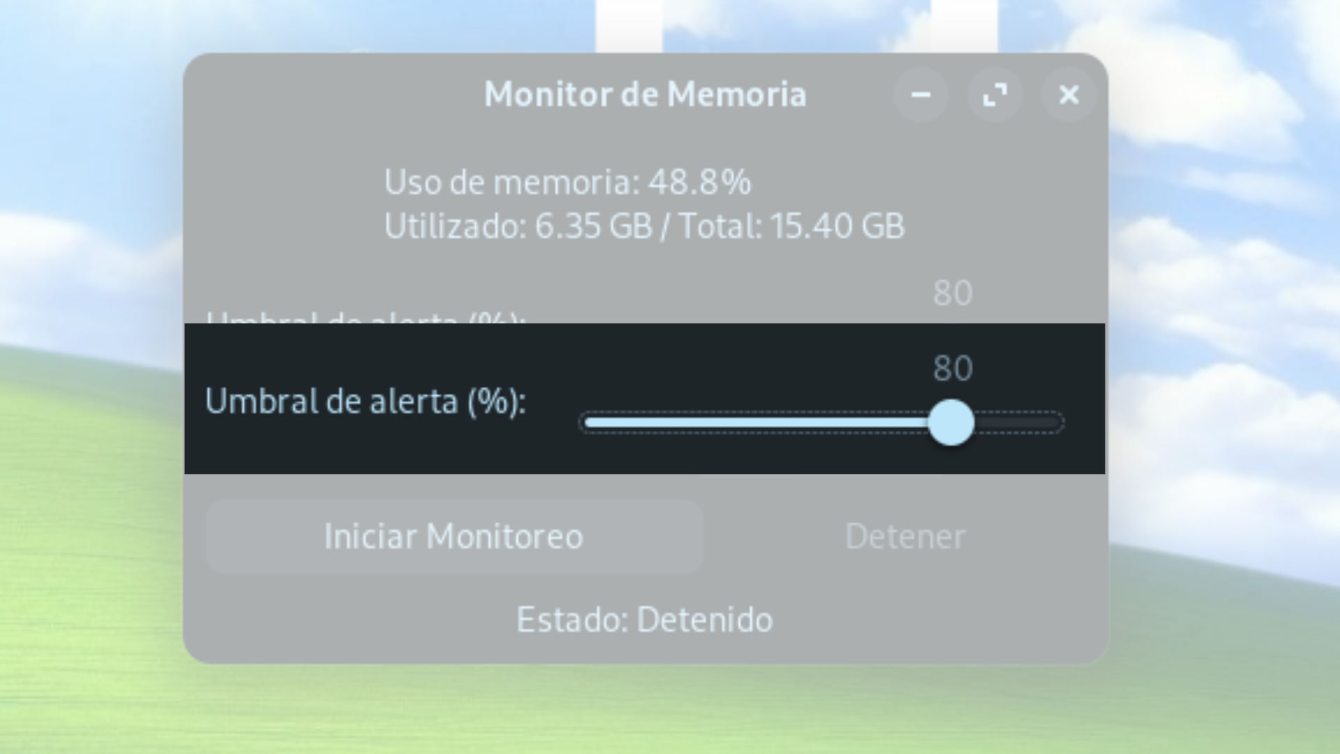 Establecer umbral de aviso